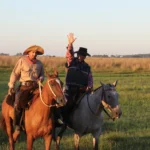 Authentic Gaucho rural activities lasso cattle herding Estancia don Joaquin Corrientes argentina