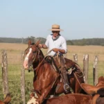 Authentic Gaucho rural activities lasso cattle herding Estancia don Joaquin Corrientes argentina