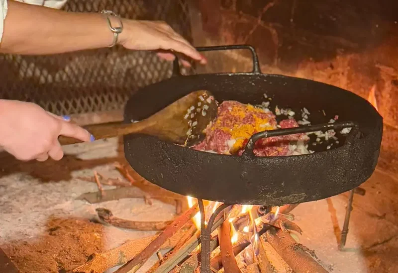 Chipa empanadas asado cooking class cooking lesson our kitchen Estancia don Joaquin Corrientes Argentina