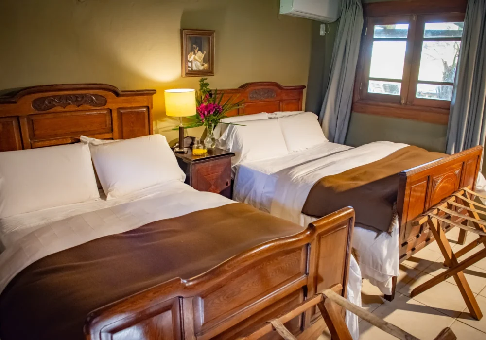 Luxury bedroom Estancia don Joaquin Corrientes argentina rooms accomodation