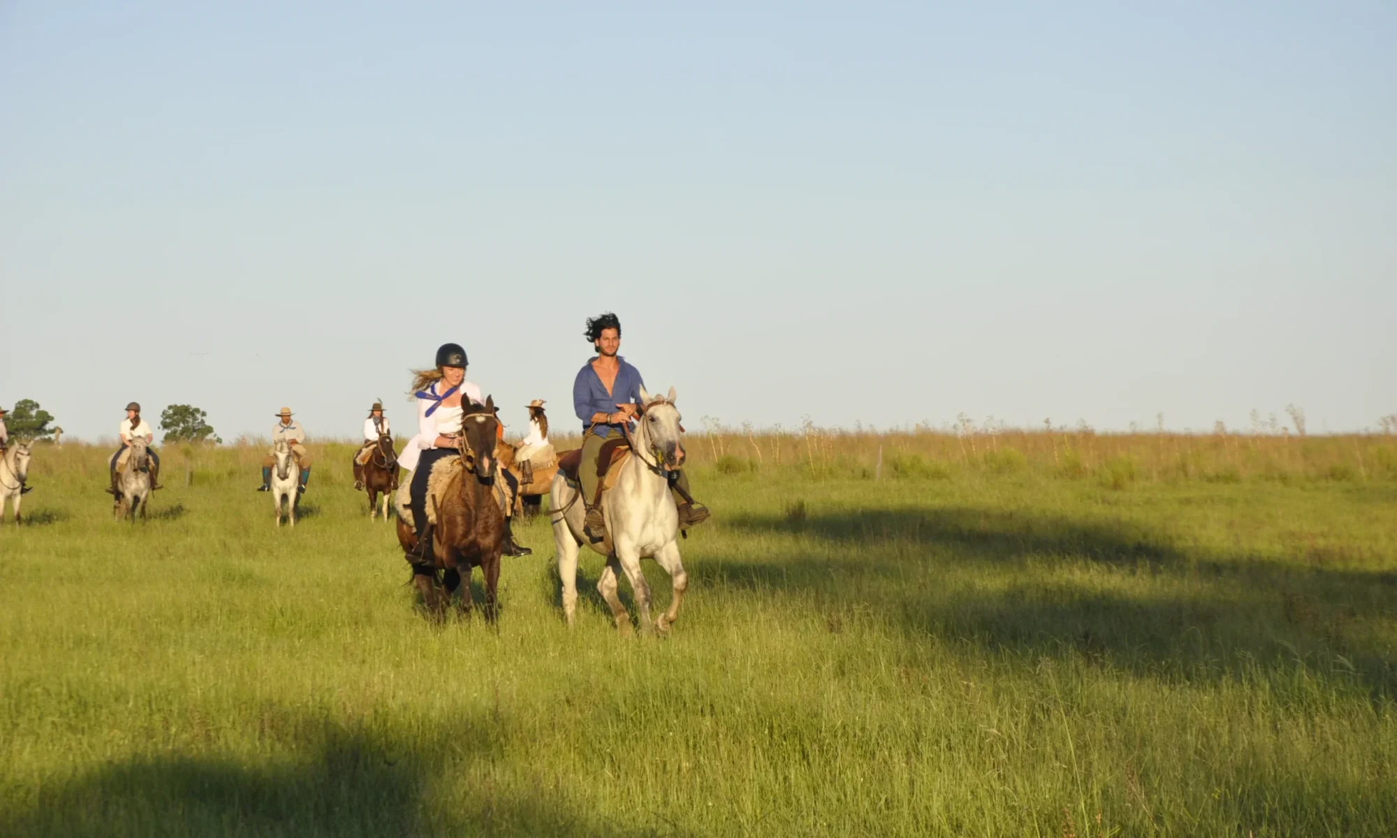 Horse riding wild free Estancia don Joaquin Corrientes argentina