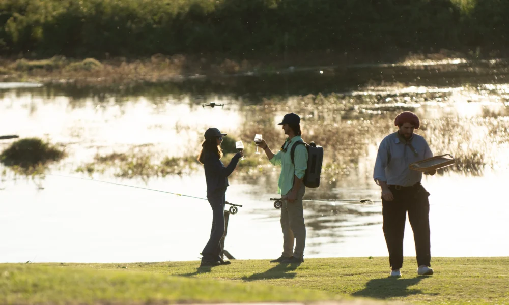 Fly Fishing golden dorado Corriente river Estancia don Joaquin Corrientes argentina