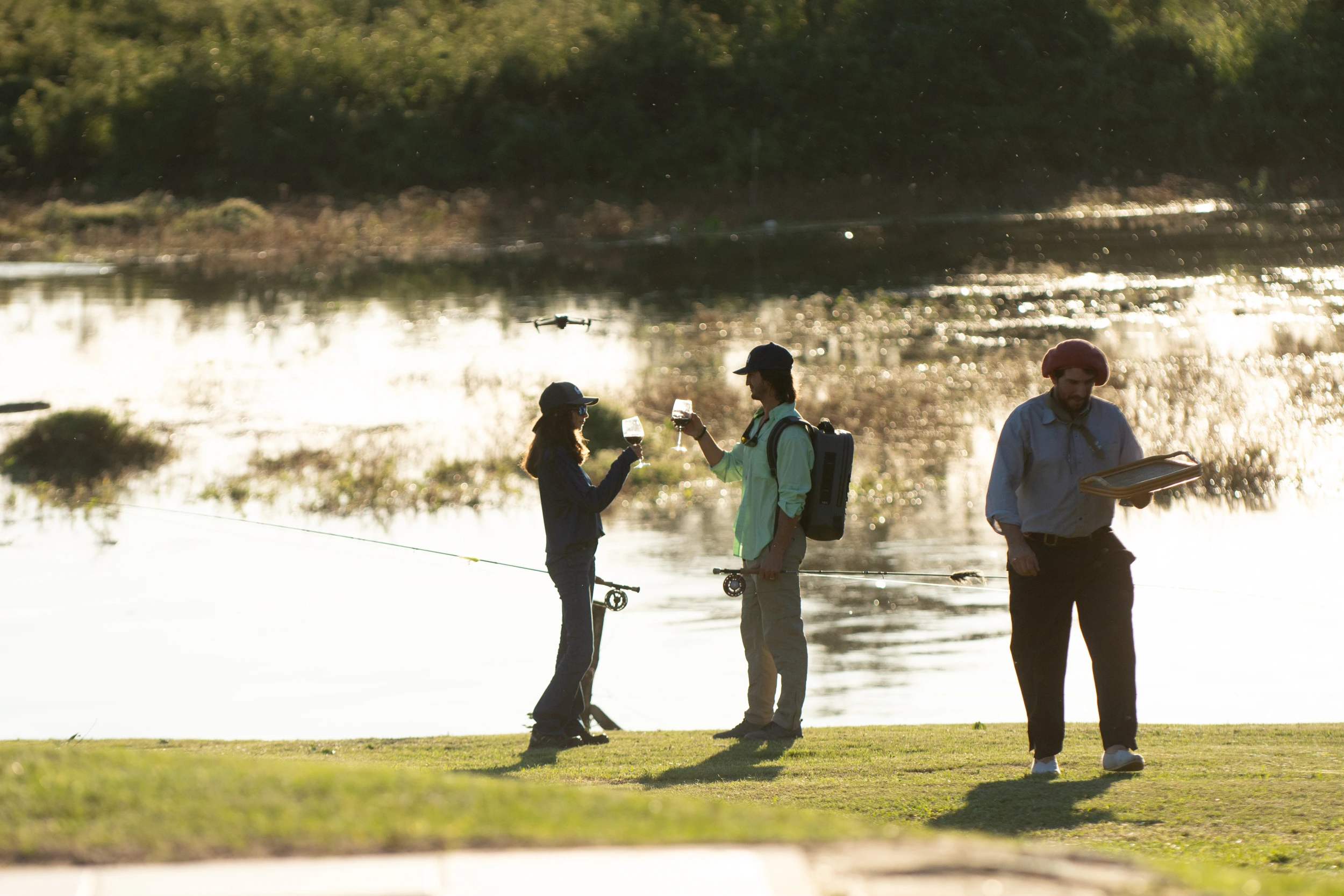 Fly Fishing golden dorado Corriente river Estancia don Joaquin Corrientes argentina