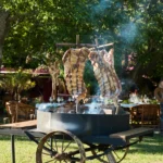 Asado barbecue lunch traditional argentine food estancia don Joaquin our kitchen Corrientes argentina
