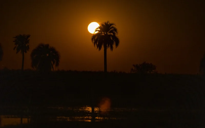 Sunset boat tour on corriente river activities estancia don joaquin corrientes argentina